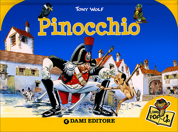 PINOCCHIO Libro POP-UP , Abaco Edizioni (2013) Animato 3D